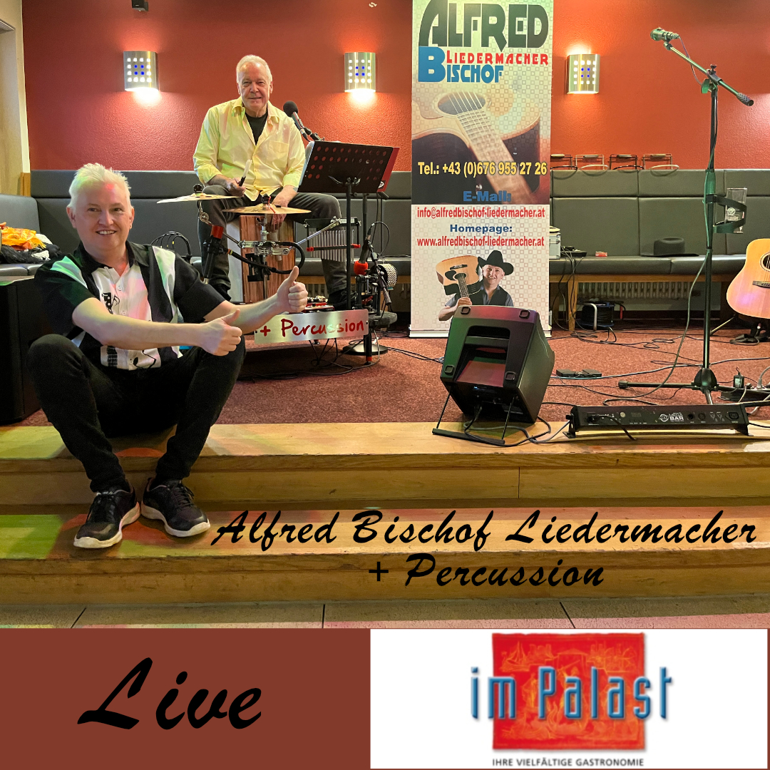 Alfred Bischof-Liedermacher live im Palast in Hohenems Alfred Bischof-Liedermacher live im Palast in Hohenems