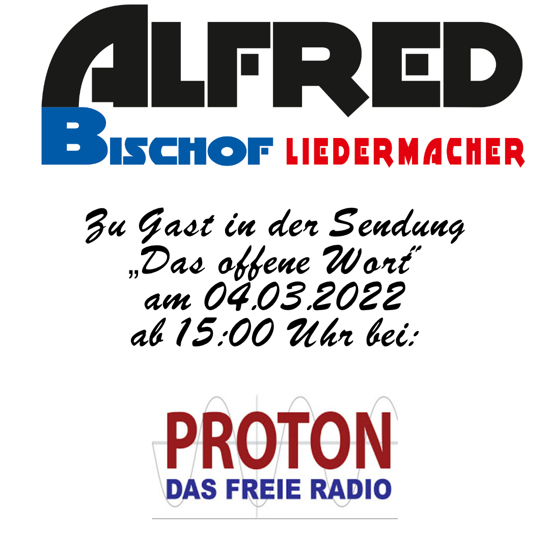 Alfred Bischof-Liedermacher live im Radio Alfred Bischof-Liedermacher live im Radio